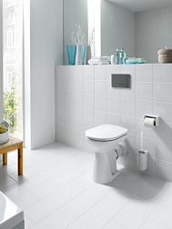 Приставной унитаз Pro 36х47 см, c покрытием lcc, без сиденья 8.2195.8.400.000.1 Laufen